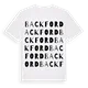 Backford ordlek t-shirt