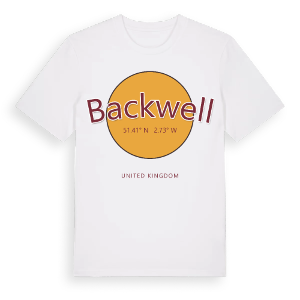 Backwell cirkel t-shirt – ekologisk bomull t-shirt från Pinshirt