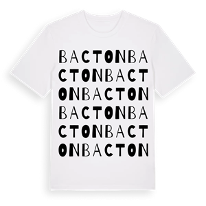 Bacton ordlek t-shirt – ekologisk bomull t-shirt från Pinshirt