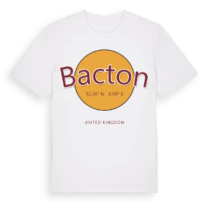 Bacton cirkel t-shirt – ekologisk bomull t-shirt från Pinshirt