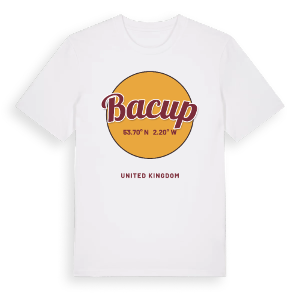 Bacup cirkel t-shirt – ekologisk bomull t-shirt från Pinshirt