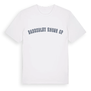 Baddesley Ensor CP college t-shirt – ekologisk bomull t-shirt från Pinshirt
