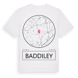 Baddiley t-shirt – ekologisk bomull t-shirt från Pinshirt