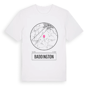 Baddington t-shirt – ekologisk bomull t-shirt från Pinshirt