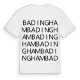 Badingham ordlek t-shirt