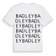 Badley ordlek t-shirt