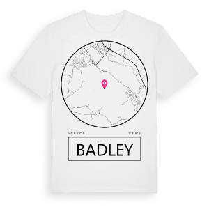 Badley t-shirt – ekologisk bomull t-shirt från Pinshirt