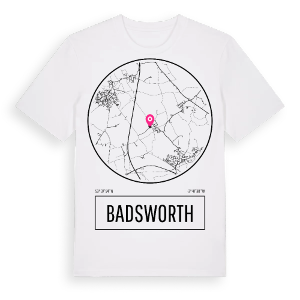 Badsworth t-shirt – ekologisk bomull t-shirt från Pinshirt