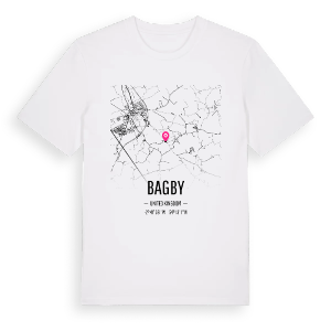 Bagby karta t-shirt – ekologisk bomull t-shirt från Pinshirt
