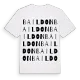 Baildon ordlek t-shirt