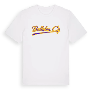 Ballidon CP baseball t-shirt – ekologisk bomull t-shirt från Pinshirt