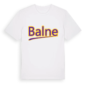 Balne baseball t-shirt – ekologisk bomull t-shirt från Pinshirt