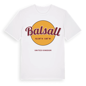 Balsall cirkel t-shirt – ekologisk bomull t-shirt från Pinshirt