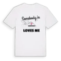 Någon i Bamburgh älskar mig t-shirt