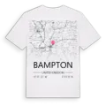 Bampton karta t-shirt