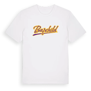 Bapchild baseball t-shirt – ekologisk bomull t-shirt från Pinshirt