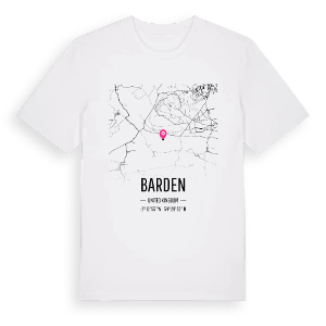 Barden karta t-shirt – ekologisk bomull t-shirt från Pinshirt
