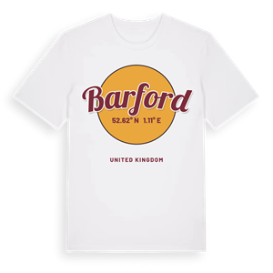 Barford cirkel t-shirt – ekologisk bomull t-shirt från Pinshirt