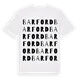 Barford ordlek t-shirt