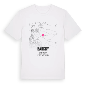 Barkby karta t-shirt – ekologisk bomull t-shirt från Pinshirt
