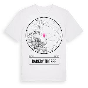 Barkby Thorpe t-shirt – ekologisk bomull t-shirt från Pinshirt