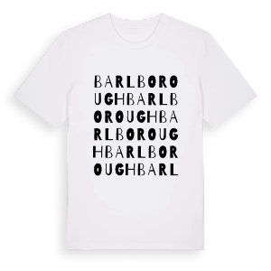 Barlborough ordlek t-shirt – ekologisk bomull t-shirt från Pinshirt
