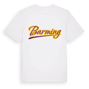 Barming baseball t-shirt – ekologisk bomull t-shirt från Pinshirt