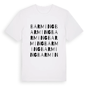 Barming ordlek t-shirt – ekologisk bomull t-shirt från Pinshirt