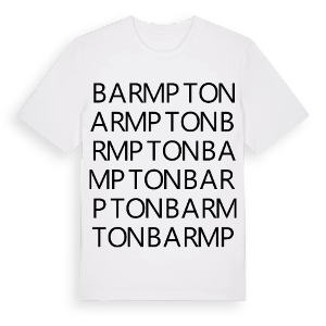 Barmpton ordlek t-shirt – ekologisk bomull t-shirt från Pinshirt