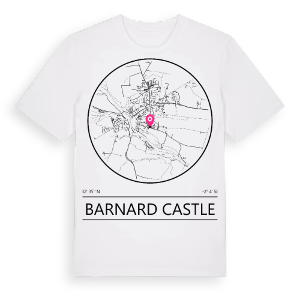 Barnard Castle t-shirt – ekologisk bomull t-shirt från Pinshirt