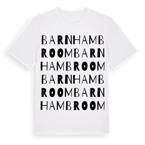 Barnham Broom ordlek t-shirt – ekologisk bomull t-shirt från Pinshirt