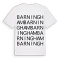 Barningham ordlek t-shirt