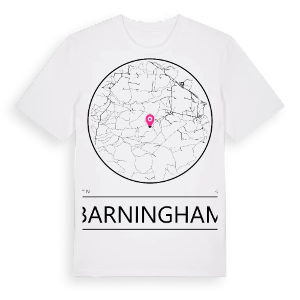 Barningham t-shirt – ekologisk bomull t-shirt från Pinshirt