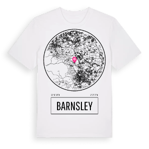 Barnsley t-shirt – ekologisk bomull t-shirt från Pinshirt