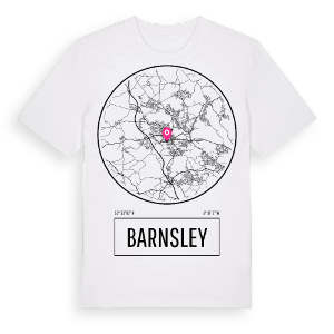 Barnsley t-shirt – ekologisk bomull t-shirt från Pinshirt