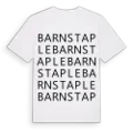 Barnstaple ordlek t-shirt