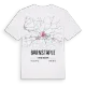 Barnstaple karta t-shirt