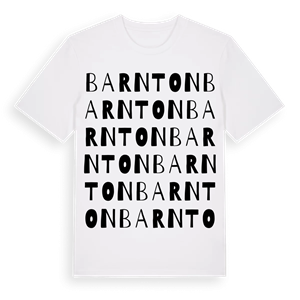 Barnton ordlek t-shirt – ekologisk bomull t-shirt från Pinshirt