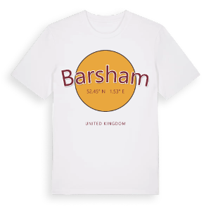Barsham cirkel t-shirt – ekologisk bomull t-shirt från Pinshirt