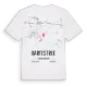 Bartestree karta t-shirt