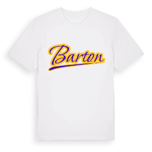 Barton baseball t-shirt – ekologisk bomull t-shirt från Pinshirt
