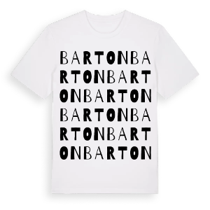 Barton ordlek t-shirt – ekologisk bomull t-shirt från Pinshirt