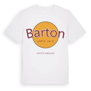 Barton cirkel t-shirt – ekologisk bomull t-shirt från Pinshirt