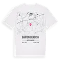 Barton Bendish karta t-shirt