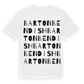 Barton Bendish ordlek t-shirt