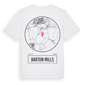 Barton Mills t-shirt – ekologisk bomull t-shirt från Pinshirt