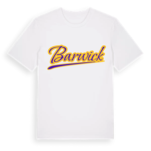 Barwick baseball t-shirt – ekologisk bomull t-shirt från Pinshirt