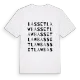 Bassetlaw ordlek t-shirt