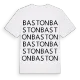 Baston ordlek t-shirt