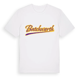 Batchworth baseball t-shirt – ekologisk bomull t-shirt från Pinshirt